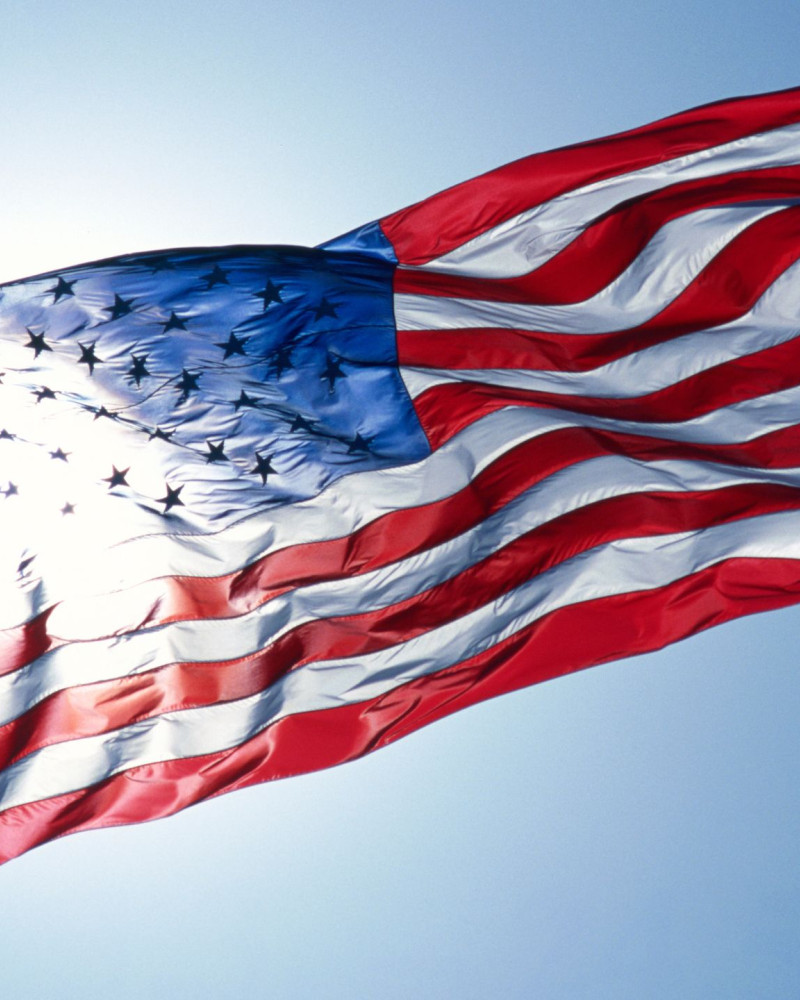 Bild von einer USA-Flagge