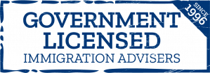 Image of the Government license for US immigration advisers under §1 AuswSG